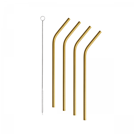 Orrefors Peak sugrör 4-pack