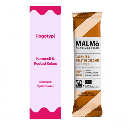 Chokladkaka Karamell & Rostad kokos