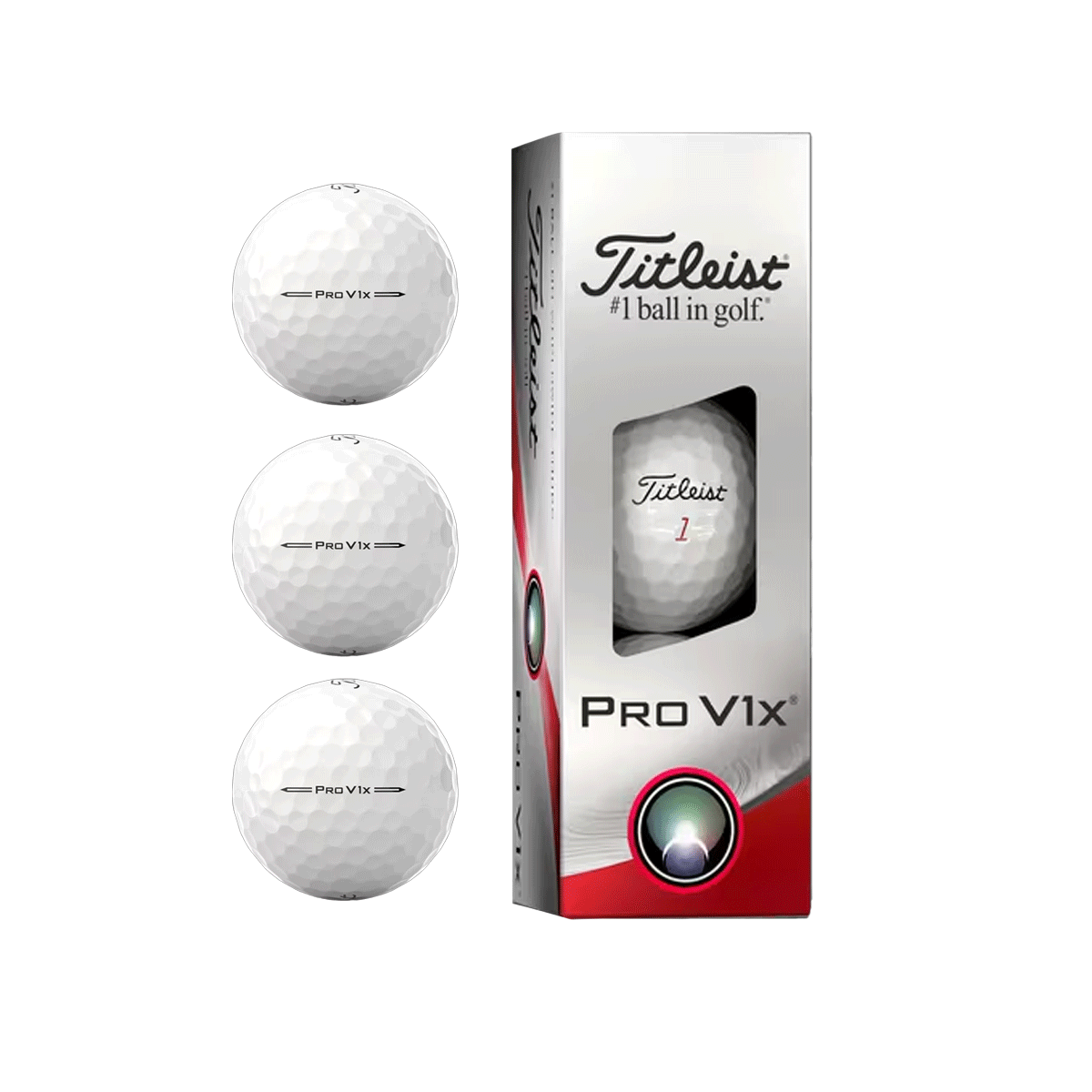 Golfbollar Titleist Pro V1x