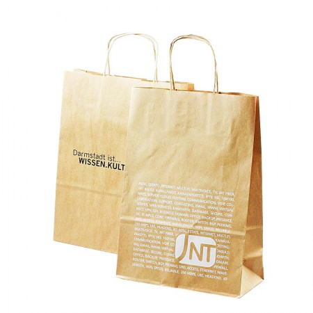 Papperskasse Basic Natur Medium