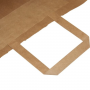 Papperspåse Flat Handle XL