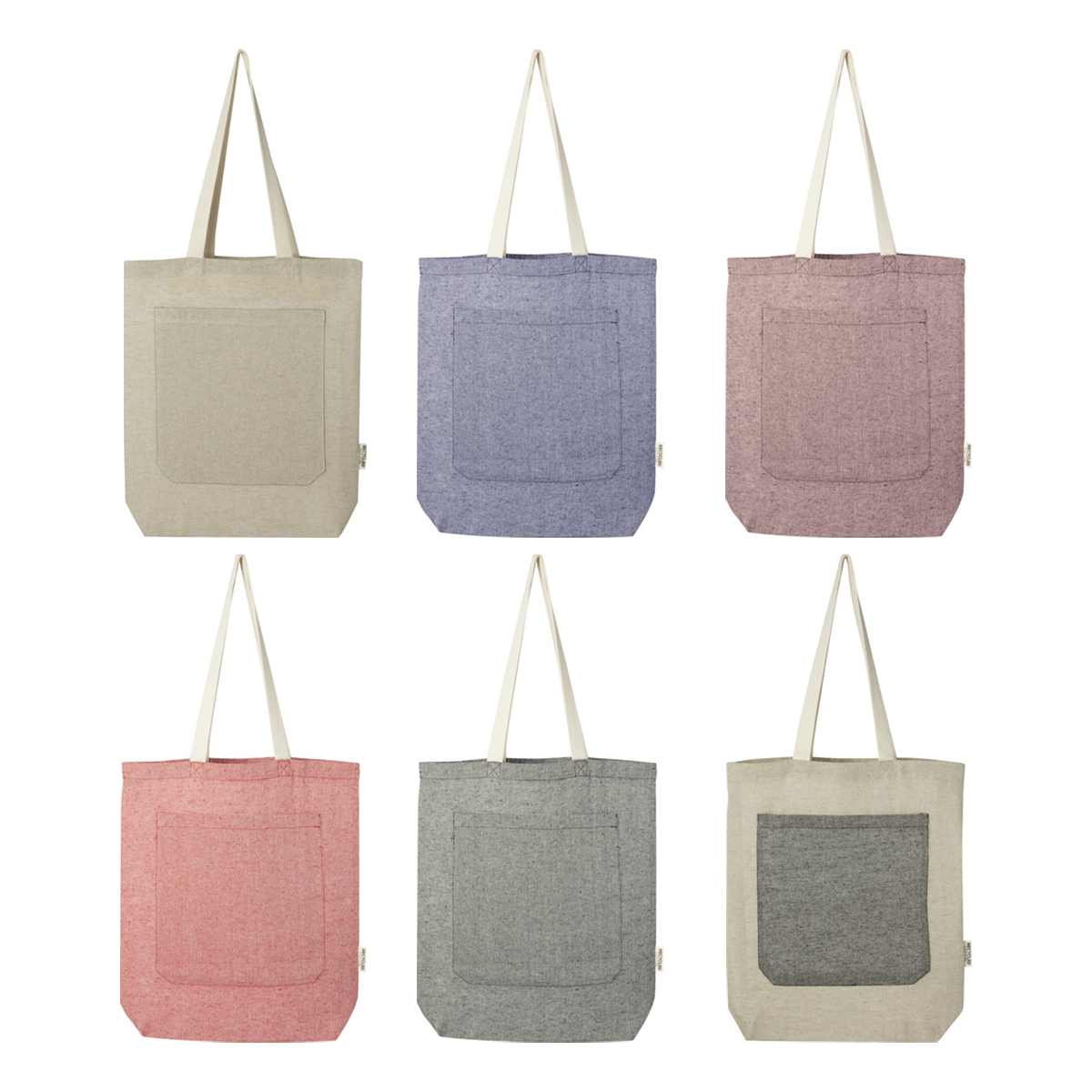 Tygkasse Bomull Reuse Pocket