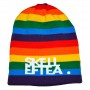 Mössa Rainbow stickad
