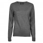 Stickad Crew Neck Dam