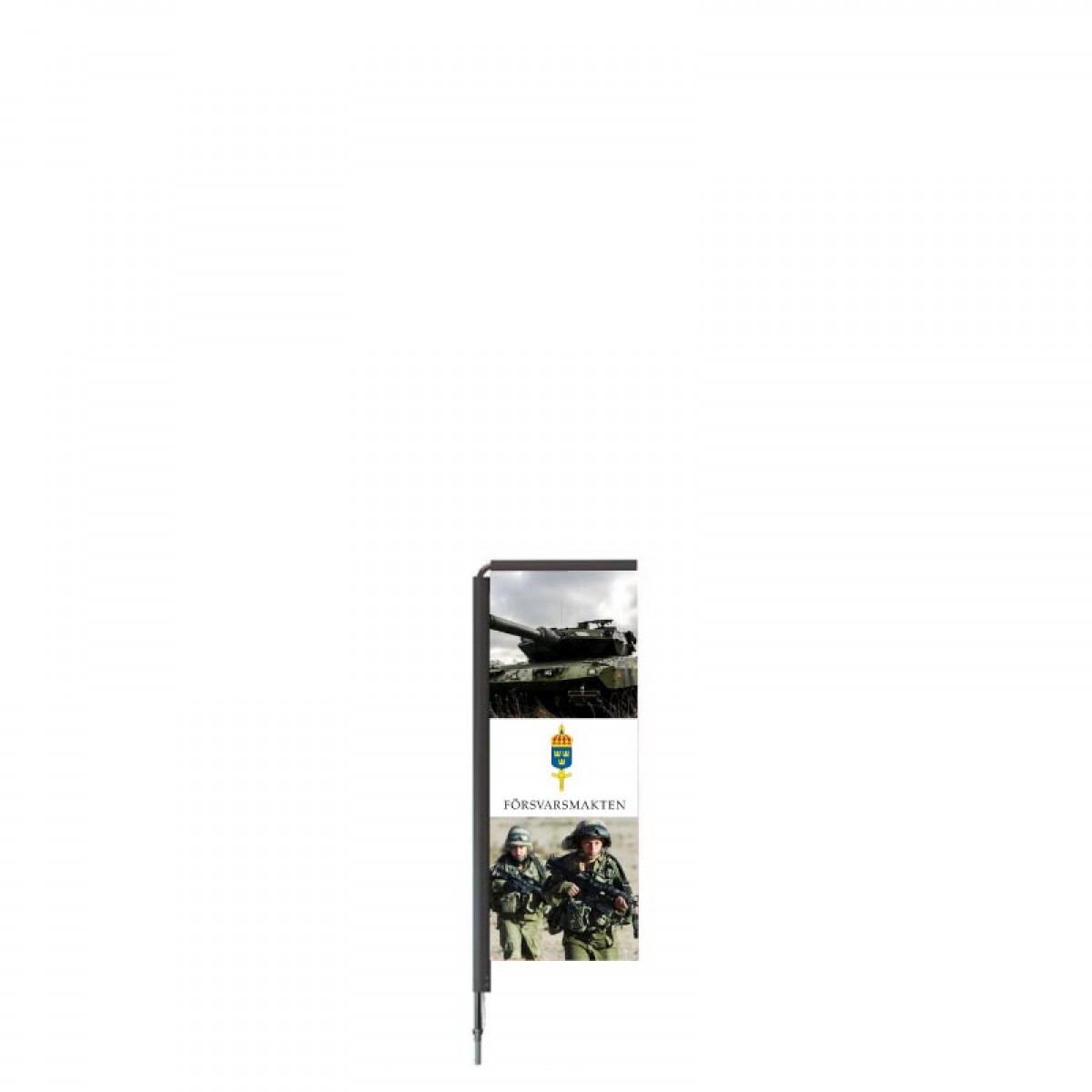 Beachflagga Rak Small 210cm