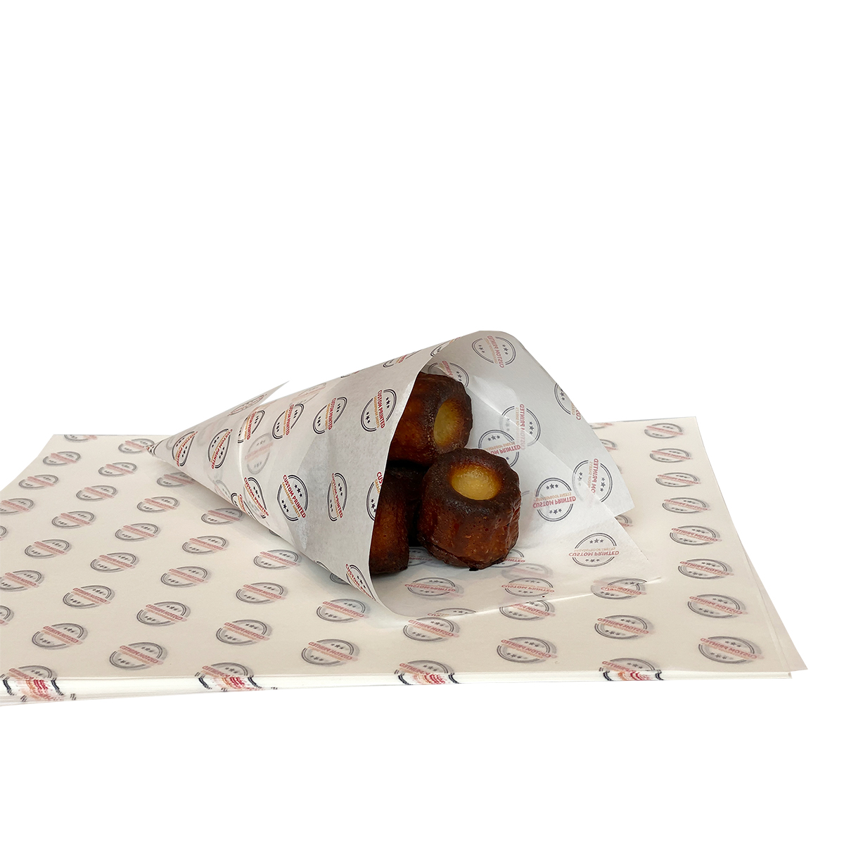 Hamburgerficka / Matpapper
