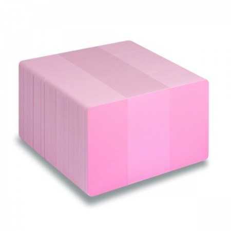 Rosa plastkort