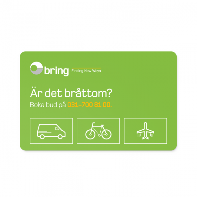 Miljövänliga plastkort