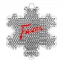 Reflexbricka Snow